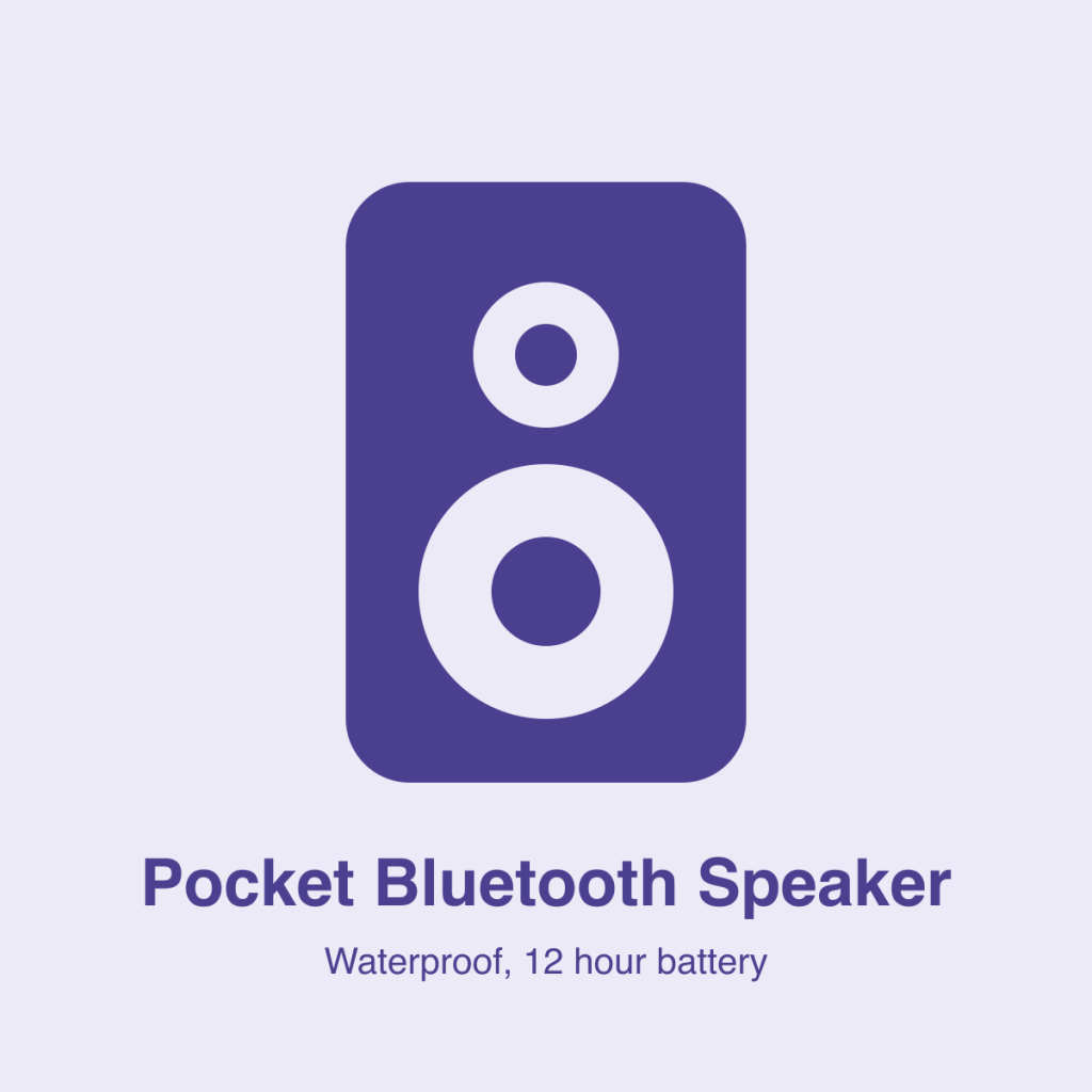 Pocket Bluetooth Speaker