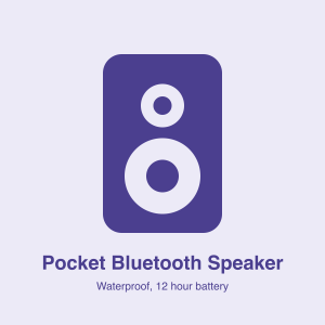 Pocket Bluetooth Speaker